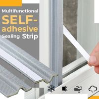 ✜✶ Self-Adhesive Window Sealing Strip Weather Soundproofing Sound Insulation Anti Air Leak Door Bottom Crack Gap Sticking Tape