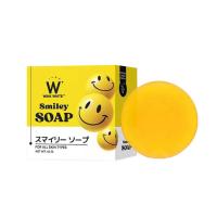 WINK WHITE SMILEY SOAP สบู่สไมลีย์ สบู่วิงค์ไวท์ สบู่ทำความสะอาดผิวหน้า กระจ่างใส