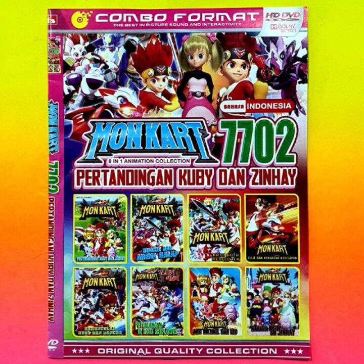 KASET TERLARIS DVD Film Kartun Animasi Terbaru MONKART | Lazada Indonesia