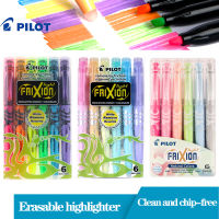 6สีชุดนักบิน Erasable ปากกา SW-FL ที่มีสีสันเน้น FRIXION นักเรียนทำให้บันทึกคู่มือร้อน Erasable ปากกาอุปกรณ์การเรียน