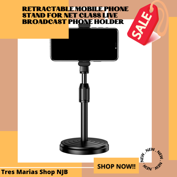 Retractable Mobile Phone Stand For Net Class Live Broadcast Phone