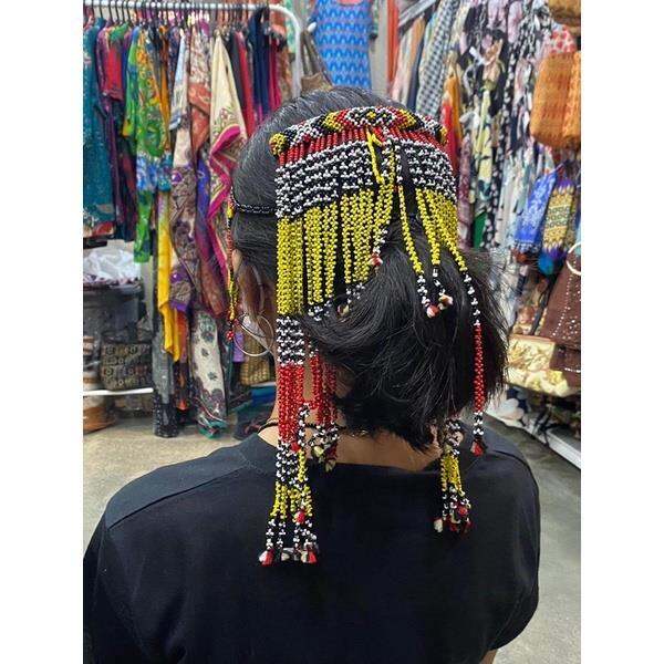 Beautiful 2023 Ethnic Tribal Lumad Beaded Comb Headdress/ Mindanao Made ...