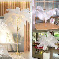 [Zeberdany] 10Pcs ขนนกกระจอกเทศ DIY Feathers สำหรับเย็บปักถักร้อยงานแต่งงานหัตถกรรมสีขาว Daily Stage Performance Prop เย็บเสื้อผ้า Plumes ตกแต่งบ้าน Plume