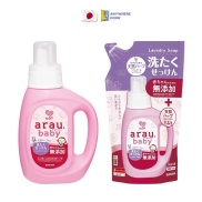 Nước giặt Arau Baby dạng bình 800ml túi 720ml