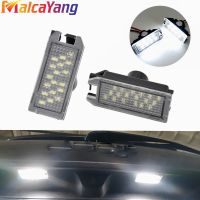 White LED license Number Plate Light For Jeep Grand Cherokee Compass Patriot For Maserati Levante For Fiat 500 For Dodge Viper