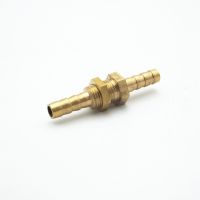 6mm Hose Barb Bulkhead Brass Barbed Tube Pipe Fitting Coupler Connector Adapter For Fuel Gas Water