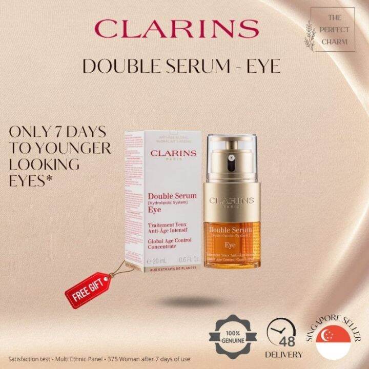 Clarins Double Serum Eye Serum 20ml Lazada