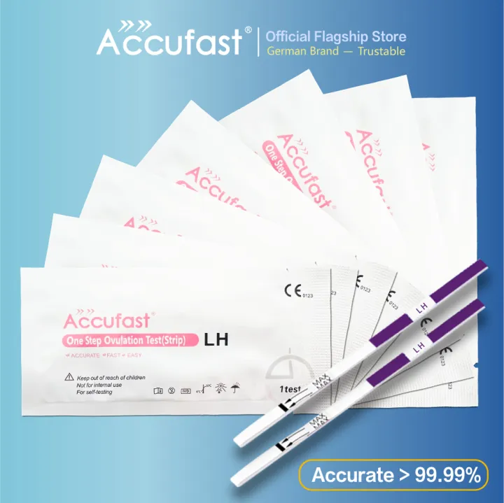 ACCUFAST 50Pcs Ovulation Test Strip + 20Pcs Pregnancy Test Strip Kit