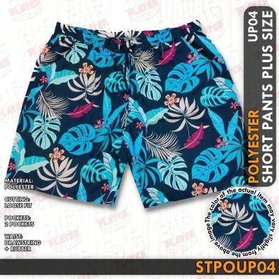 SHORT PANTS | POLYESTER | PLUS SIZE | DARK BLUE | STPOUP04