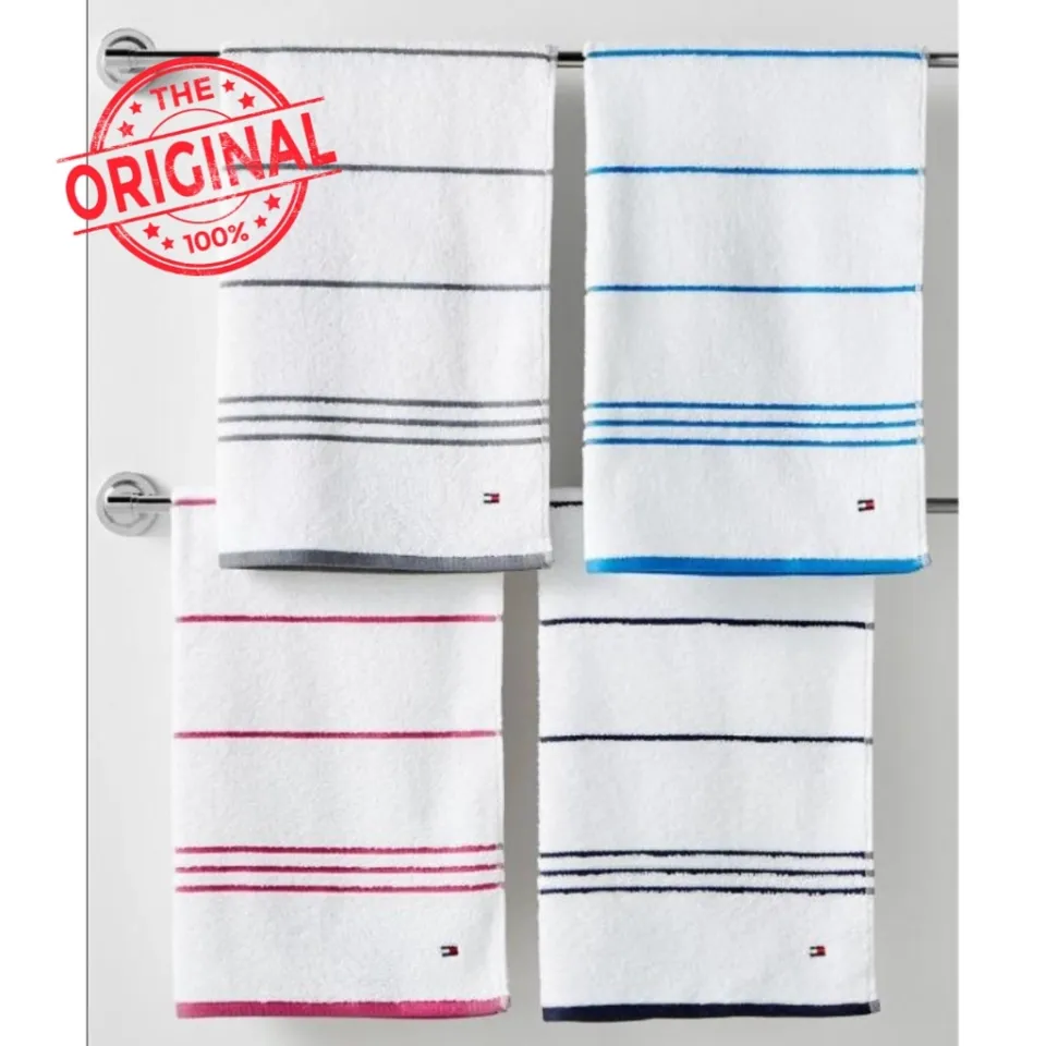 Tommy Hilfiger Modern American Bath Towel, 30 x 54 inch