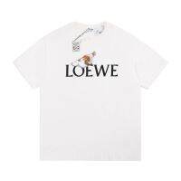 ✈☁■ Loeweกิโลวัตต์23ใหม่ที่มีคุณภาพสูงตัวเสื้อยืดยูนิเซ็กซ์ปราสาทที่เคลื่อนได้เสียงหอน