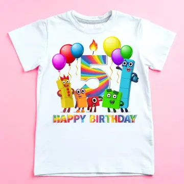 5 year old birthday shirt