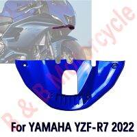 YAMAHA YZF ชุดแฟริ่งสำหรับ R7 YZF-R7 2021 2022 2023 ABS ฝาครอบสามเหลี่ยมด้านหน้าแฟริ่งสำหรับรถจักรยานยนต์สปอยเลอร์สีฟ้า