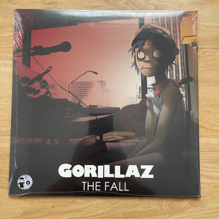 แผ่นเสียง-gorillaz-the-fall-vinyl-lp-album-reissue-แผ่นเสียงมือหนึ่ง-ซีล