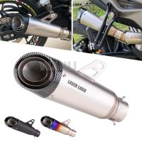 ท่อไอเสีย Sc มอเตอร์ไซค์อเนกประสงค์51มม. 60มม. พร้อมนักฆ่า DB สำหรับ Honda YZF R6 R3 R25 MT07 MT09 Z400 Z650 MT03