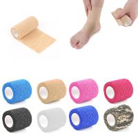 Outdoor Sports Safety 3/5 Rolls First Aid Health Care Повязка Colorful Self-Adhesive Elastic Bandage Gauze Tape