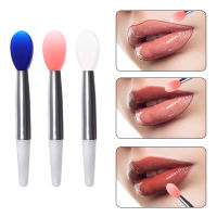 แบบพกพา Mini Lip Brush ลิปสติก Lip Mask Lip Glaze Applicator ซิลิโคนอายแชโดว์แปรงแต่งหน้า