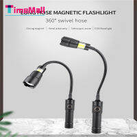 Xhp50 Mini Flashlight Zoomable Ipx4 Waterproof Type-c Rechargeable Super Bright Magnet Torch Work Lamp