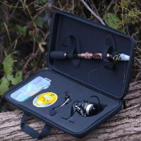 Fishing Rod Reel Combo Travel Kit Telescopic Pole Line Lure Hook