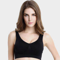 LadyCloset Shop (N082) BRA SPORT 10 สี ชุดชั้นในใส่สบาย ถักทอเส้นใยแบบพิเศษ มีฟองน้ำ ซัพพอร์ท