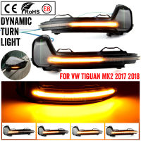 สำหรับ VW Tiguan MK2 2017 2018 2019 Touareg MK3 EU 2019 LED แบบไดนามิกไฟเลี้ยว Flasher น้ำไหล Blinker กระพริบ