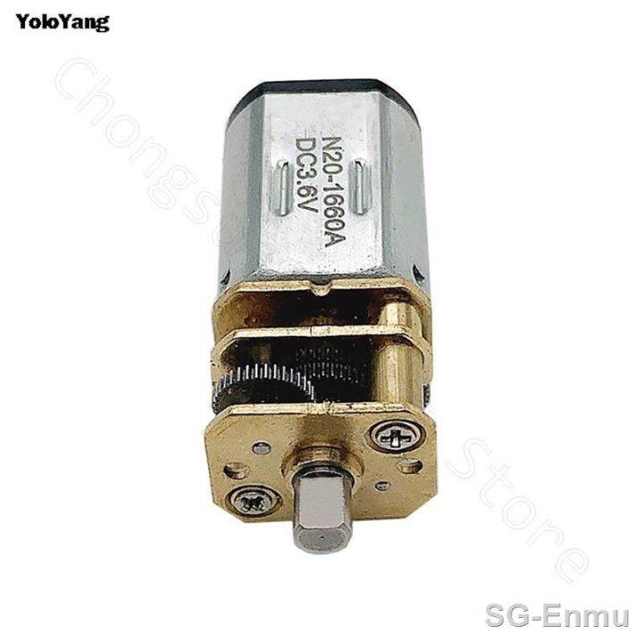 yf-3-6v-metal-motor-230rpm-slow-speed-gearbox-reducer-n20-electric-for-screwdriver