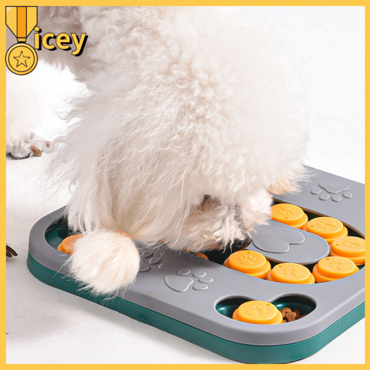 angelcity-บ้านสัตว์เลี้ยงสุนัขเครื่องให้อาหารแบบช้าชามอาหารกันลื่นฝึกอบรม-iq-ของเล่นอาหารช้าอเนกประสงค์