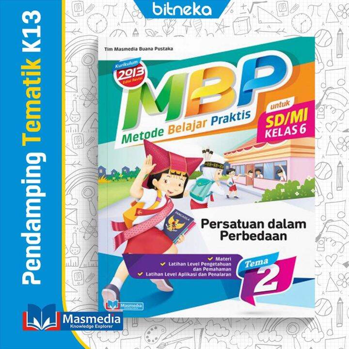 Buku Metode Belajar Praktis MBP SD/MI Kelas 6 Tema 2 Persatuan Dalam ...