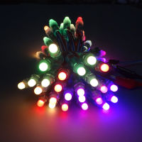 50 pcslot 12mm UCS1903 ws2811 IC RGB Led Module String Waterproof DC5V Digital Full Color LED Pixel Light Free shipping