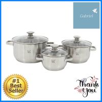 ชุดเครื่องครัว CS LEIPZIG 6 ชิ้น IHCOOKWARE SET CS LEIPZIG IH 6PCS **ใครยังไม่ลอง ถือว่าพลาดมาก**