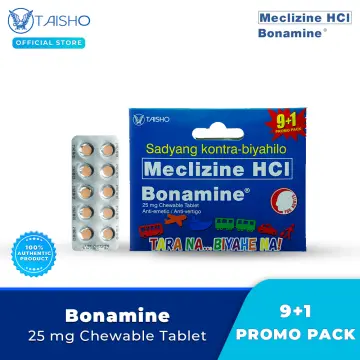 Meclizine bonamine 25mg