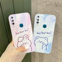 เคส Y17สำหรับ VIVO Y12 Y15ซิลิโคนลายการ์ตูน VIVO Y12i Y11นิ่มเคสฝาหลังภาพวาดสีน้ำมันด้านข้าง