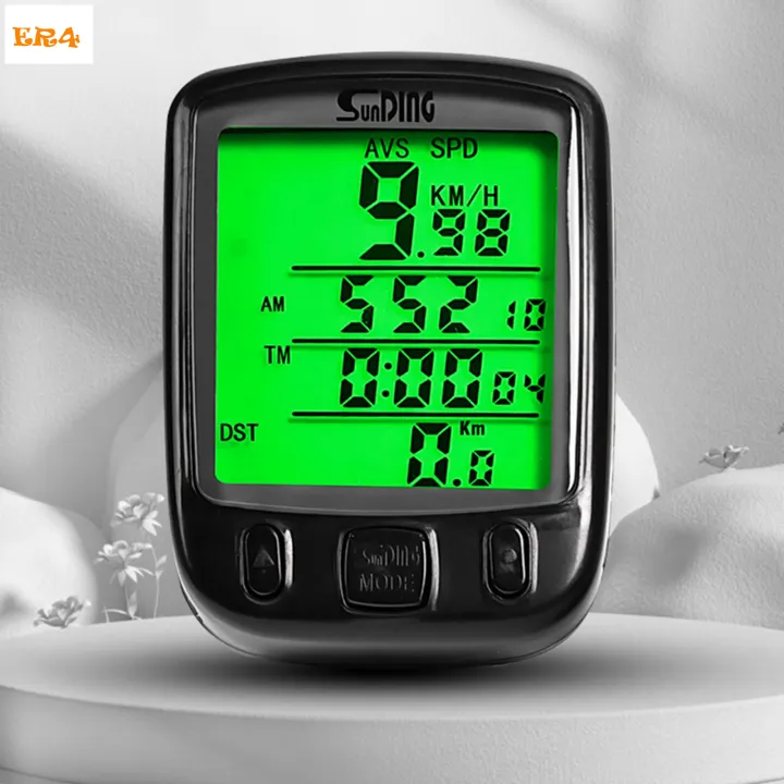 ER Digital Display Tachometer for Road Bike Premium Chip Long Lasting