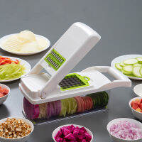 Multi-functional Vegetable Cutter Dicer Grater Slicer Shredding with Interchangeable Blades for Fruits Chopper ?พร้อมส่ง?