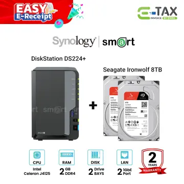SYNOLOGY - NAS DiskStation DS224+ 2-bay Seagate …