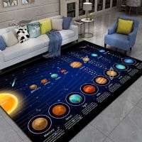 planet Rugs and carpets home living room Bedroom Large area 3D printing soft Carpet Home Decoration Childrens bedroom floor Mat