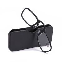 Clip Nose Mini Reading Glasses Men Women Readers Glasses Prescription Glasses Without Sideburns Pince-nez