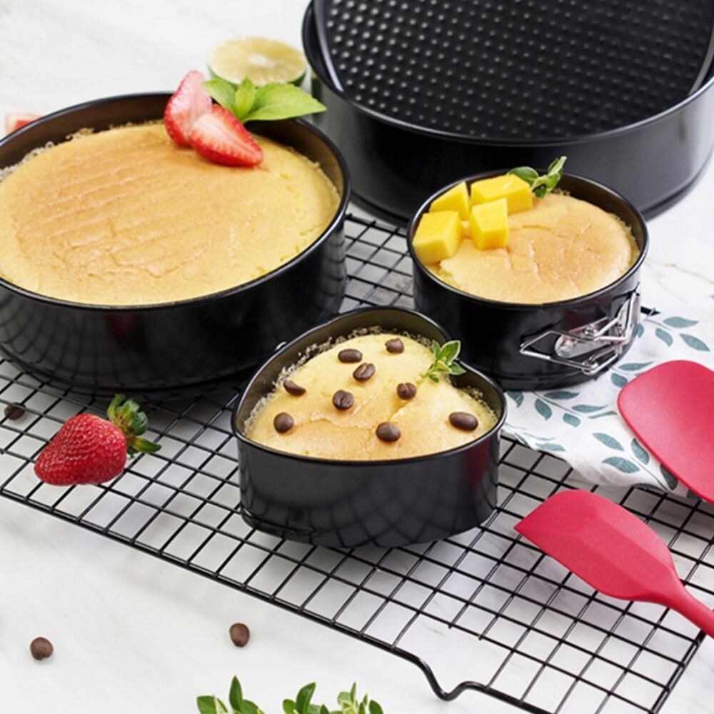 Love Heart Shape Cake Pan Tin For Cake Mold Baking Cheese Bread Tray 