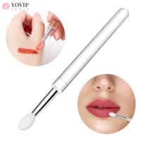 【DT】 hot Multifunctional Lip Makeup Brush Silicone Lip Brushes With Dust Cap Portable Lip Gloss Applicator
