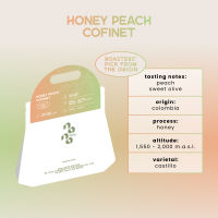 Honey Peach Colombia 100 g. คั่ว Light Roast เมล็ดกาแฟ