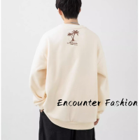 Encounter Fashion  เสื้อสเวตเตอร์  เสื้อกันหนาวมีฮู้ด เสื้อกันหนาว เสื้อแขนยาวชาย เสื้อกันหนาว ผ ช เสื้อฮู้ด เสื้อฮู้ดชาย 2023ใหม่ MWY2390RXT 37Z230914