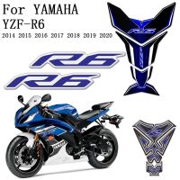 ปุ่มสติ๊กเกอร์ติดที่ป้องกันรถจักรยานยนต์สำหรับ YAMAHA YZF-R6 YZF R6 TankPad ติดถังโลโก้2014 2015 2016 2017 2018 2019 2020