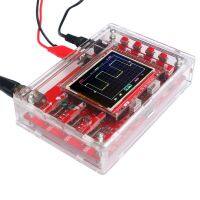 Fully Assembled DSO138 Digital Oscilloscope 2.4 TFT LCD Display with Alligator Probe Test Clip Transparent Acrylic Case Parts