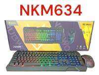 [ซื้อโต๊ะเก้าอี้ เเลกซื้อคีย์บอร์ด NKM632 ในราคา 3 บาท]  คีย์บอร์ด เกมมิ่ง NUBWO NUBWO X33 ALISTAR EGA TYPE-K3  ของแท้100% รับประกัน2ปี บลูสวิชต์แท้