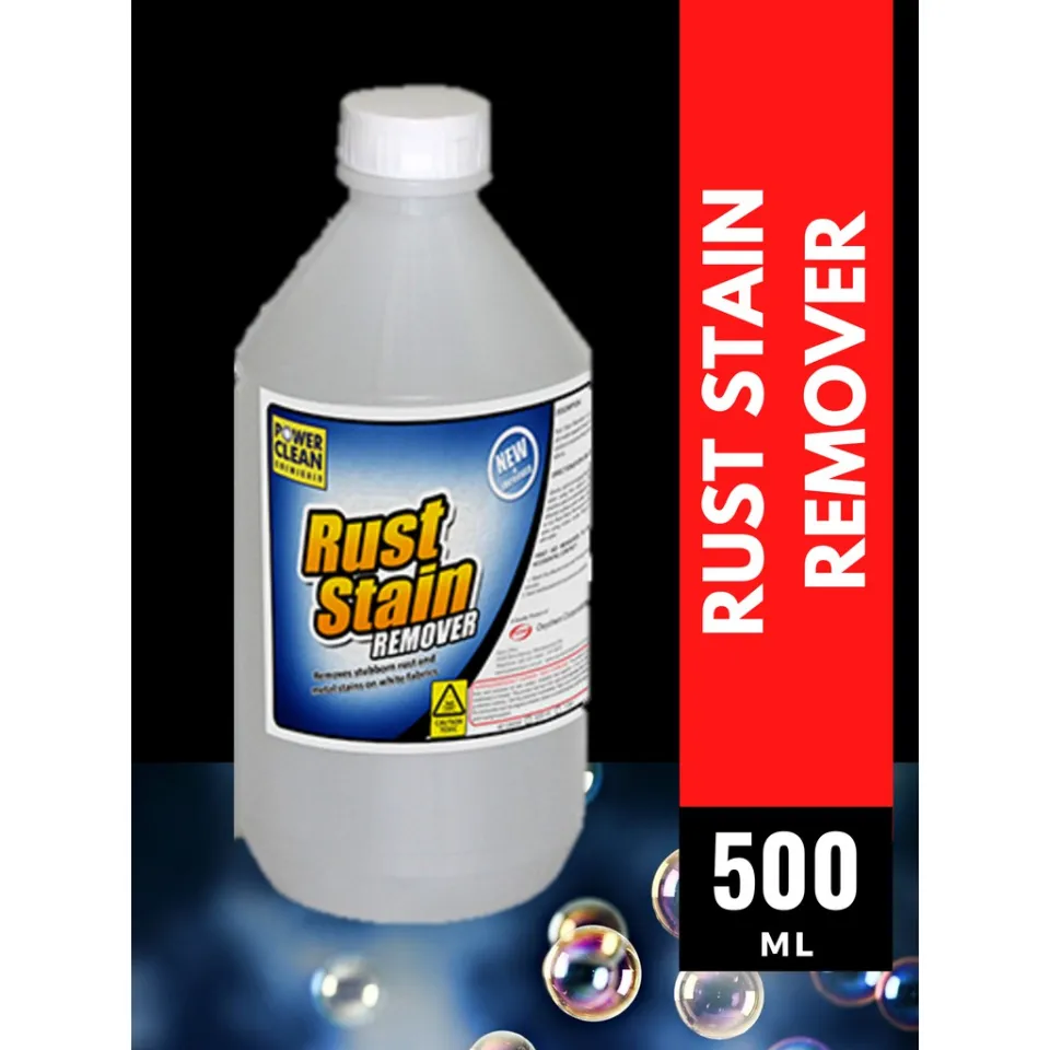 Long lasting fragrance ✵Concentrated Rust Stain Remover 500 mL Laundry  Clothes Fabric Grime Spots Marks Wash White☆