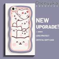 เคส Chenyyka สำหรับ VIVO Y67 Y66 V5s V5 V5 V5 Lite Plus X9s X9เคสลายการ์ตูนน่ารักลูกสุนัขสุดสร้างสรรค์เคสโทรศัพท์แฟชั่นน่ารักปลอกซิลิโคนใสนุ่มป้องกันเลนส์กล้องเคสกันกระแทกแบบใส