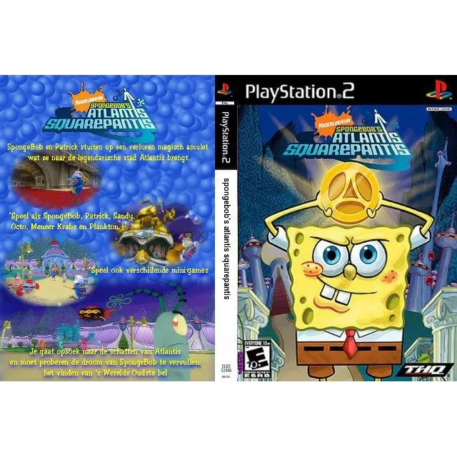 PS2 Spongebob Atlantis Squarepantis | Lazada