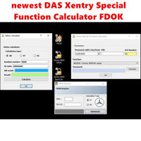 newest DAS Xentry Special Function Calculator FDOK Vedoc Calculator Keygen MB Star C3 C4 DOIP C5 C6 VCI