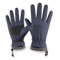 hotx【DT】 Warm Cycling Gloves Men Snow Ski Finge Antislip Motorcycle