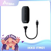 IKKO สวิตช์ USB DAC ITM01,การ์ดเสียงเล่นเกมชนิด C ถึง3.5มม. เครื่องขยายเสียงหูฟัง Hifi สำหรับโทรศัพท์พีซีเครื่องสายเคเบิลอะแดปเตอร์ MAC